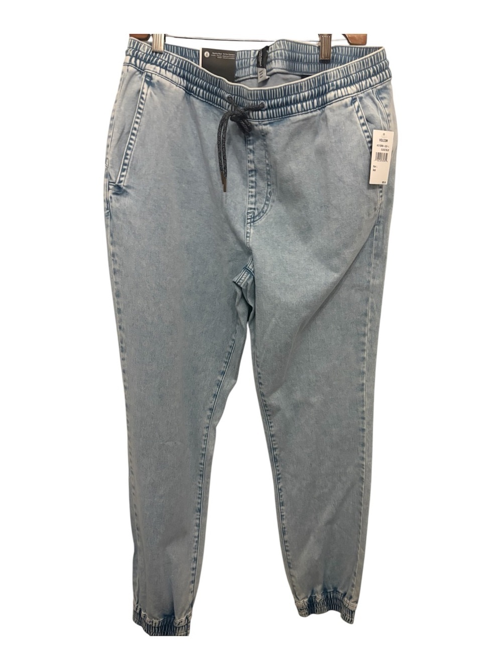Volcom Light Wash Denim Jogger Jeans